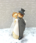 Preview: Deko-Brautpaar Hochzeitspaar Hochzeit Tortenfigur Deko-Figur ca. 9 cm