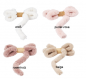 Mobile Preview: 1 m Dekofell Fellband wählbar in weiß, puder-rosa, rosenholz oder beige
