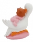 Preview: Deko-Figur Tortenfigur Storch mit Baby Junge oder Mädchen rosa oder hellblau