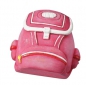 Preview: Deko-Figur Rucksack Ranzen pink oder blau Schule