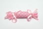 Preview: 12 Deko-Schleifen "Bonbon" rosa hellblau Baby Taufe