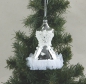 Preview: 1 Christbaum-Anhänger Weihnachtsbaum-Anhänger "Kleid" Glas Weihnachten