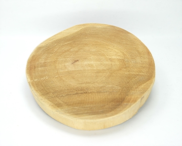 Baumscheibe Holzscheibe Teakscheibe Teakholz 17 cm Deko