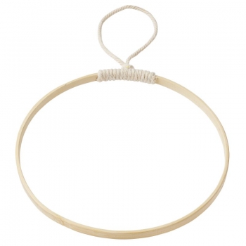 Holzring Deko-Ring für Traumfänger natur 30 cm Ø