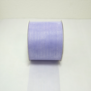 25 m Organzaband Deko-Band Schleifenband 70 mm breit 6 Farben wählbar Hochzeit