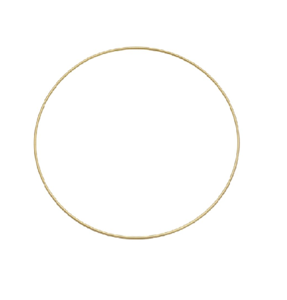 5 Metallringe Deko-Ringe Ø 45 cm gold Hochzeitsdeko SONDERPREIS Restposten