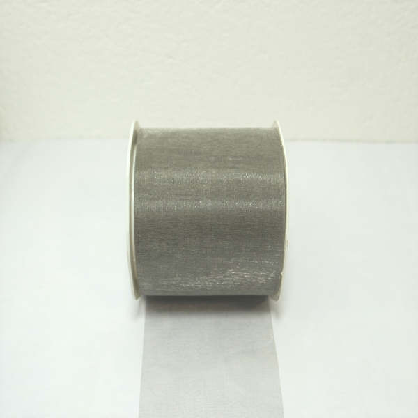 25 m Organzaband Deko-Band Schleifenband 70 mm breit 6 Farben wählbar Hochzeit