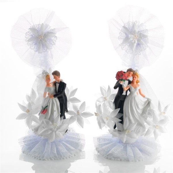 Deko-Figur Tortenfigur Brautpaar Hochzeitspaar Hochzeit