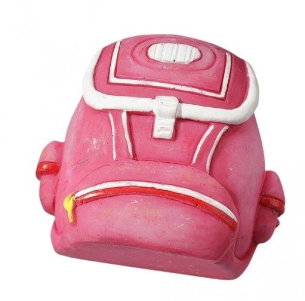 Deko-Figur Rucksack Ranzen pink oder blau Schule