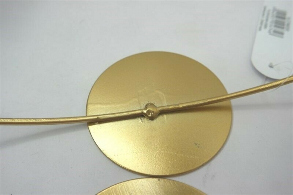 Metallring Deko-Ring stehend goldfarben Ø 40 cm 2. Wahl Sonderpreis